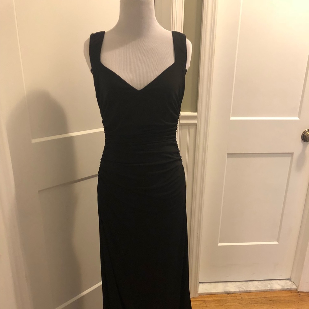 Black evening dress